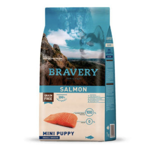 ברייברי סלמון לגור כלבים מיני | 2 ק״ג