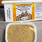 דיסה לאכלת גוזלים  אפרוחים דלי 3 ק''ג (NUTRIMAN 22)
