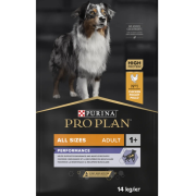 פרו פלאן פורינה כלב פעיל \ כלבות הרות ומניקות 14 ק"ג  ALL SIZE Adult Performance