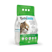 חול מתגבש לחתולים בינטי סנדי עם ריח תפוח ירוק 5 ליטר