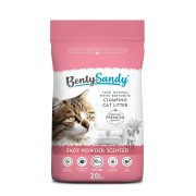 חול מתגבש לחתולים עם ריח בייבי פאודר 20 ליטר