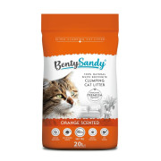 חול מתגבש לחתולים עם ריח תפוז רענן 20 ליטר