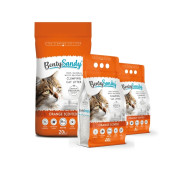 חול מתגבש לחתולים עם ריח תפוז רענן 10 ליטר