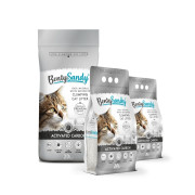 חול לחתולים עם פחם 5 ליטר