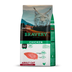 ברייברי – עוף לחתול מסורס / סטר'לייז בוגר 2 ק״ג